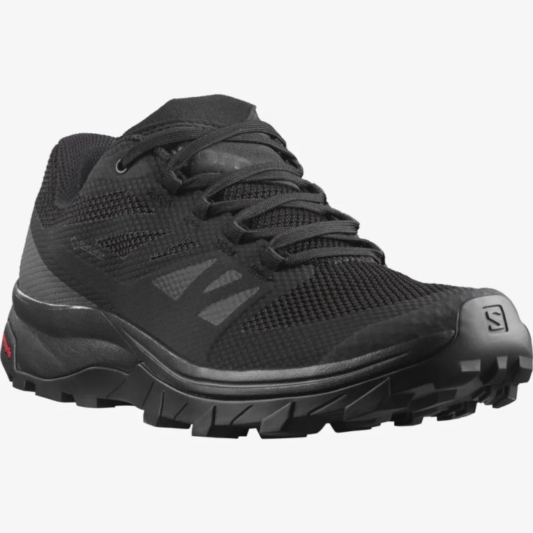Salomon Outline GTX Men's Hiking Shoes Black | CA 19M78